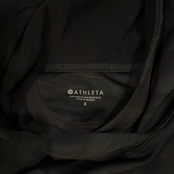 Athleta Black Hooded Top - Picture 2 of 5
